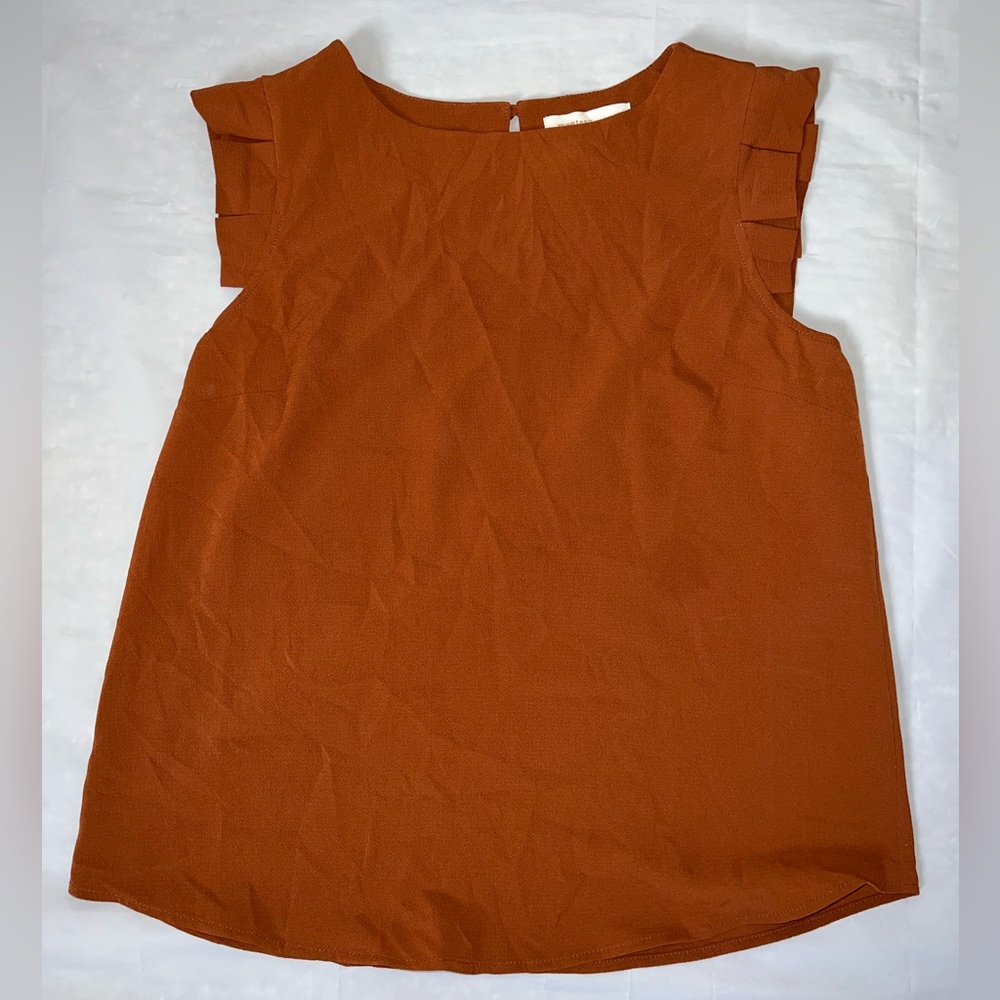 Burnt Orange Blouse (tank)